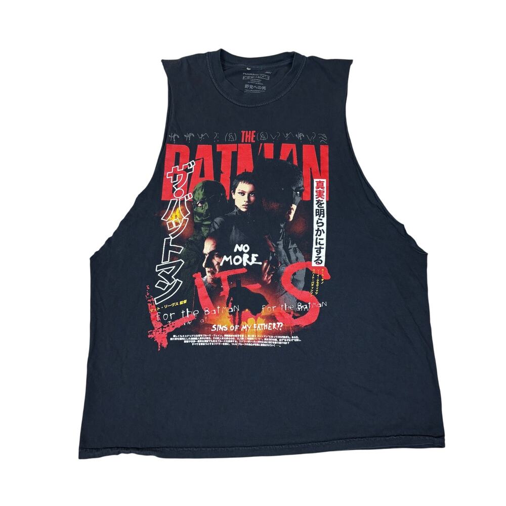Rucking Fotten The Batman No More Lies Sleeveless Shirt Men's XL